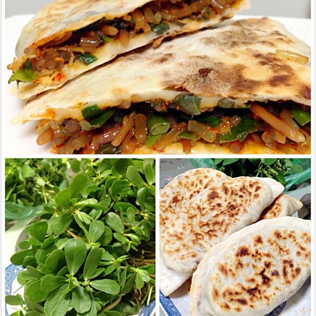 马齿苋菜盒(好吃无敌版)