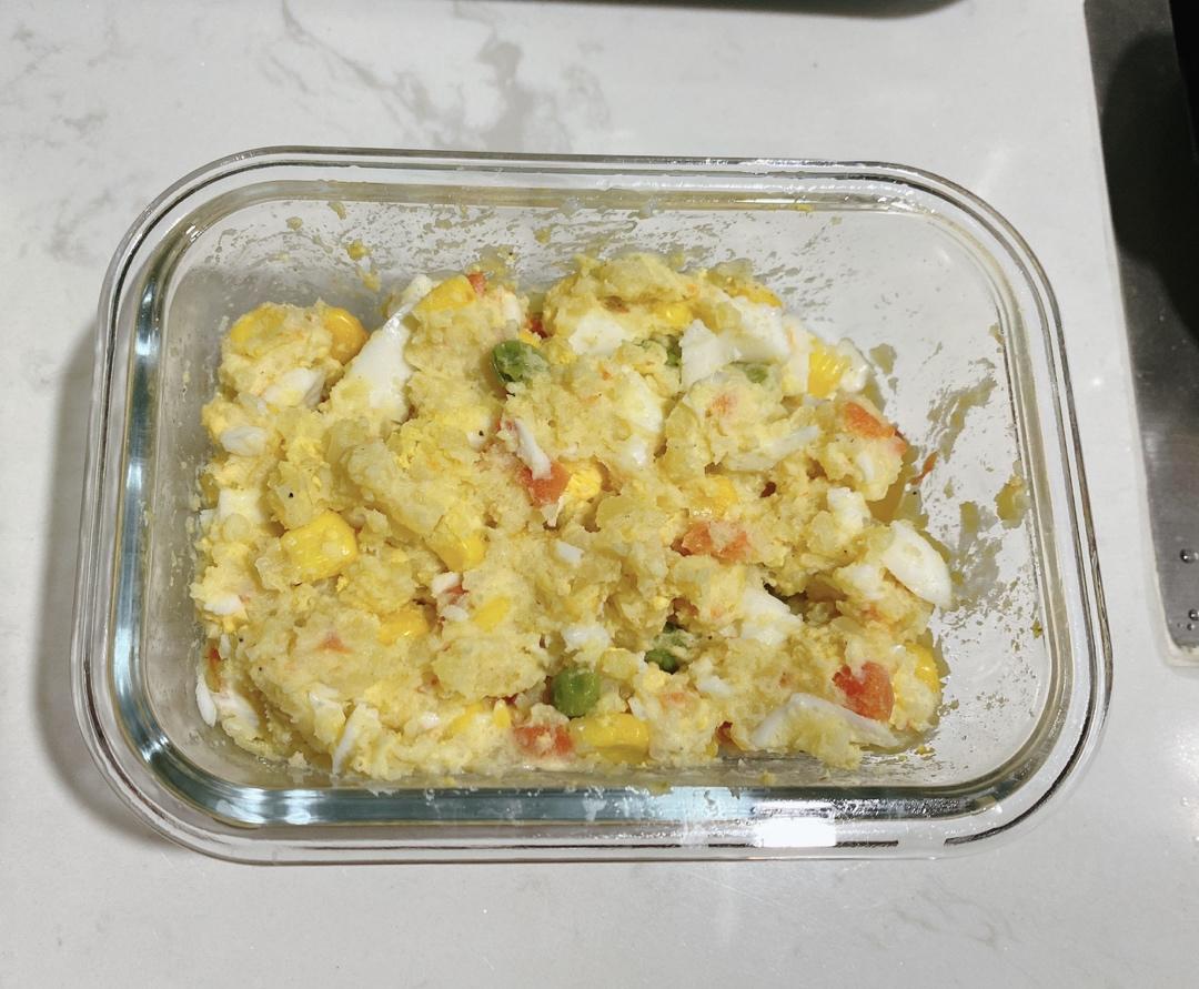好吃到舔碗的鸡蛋土豆泥沙拉