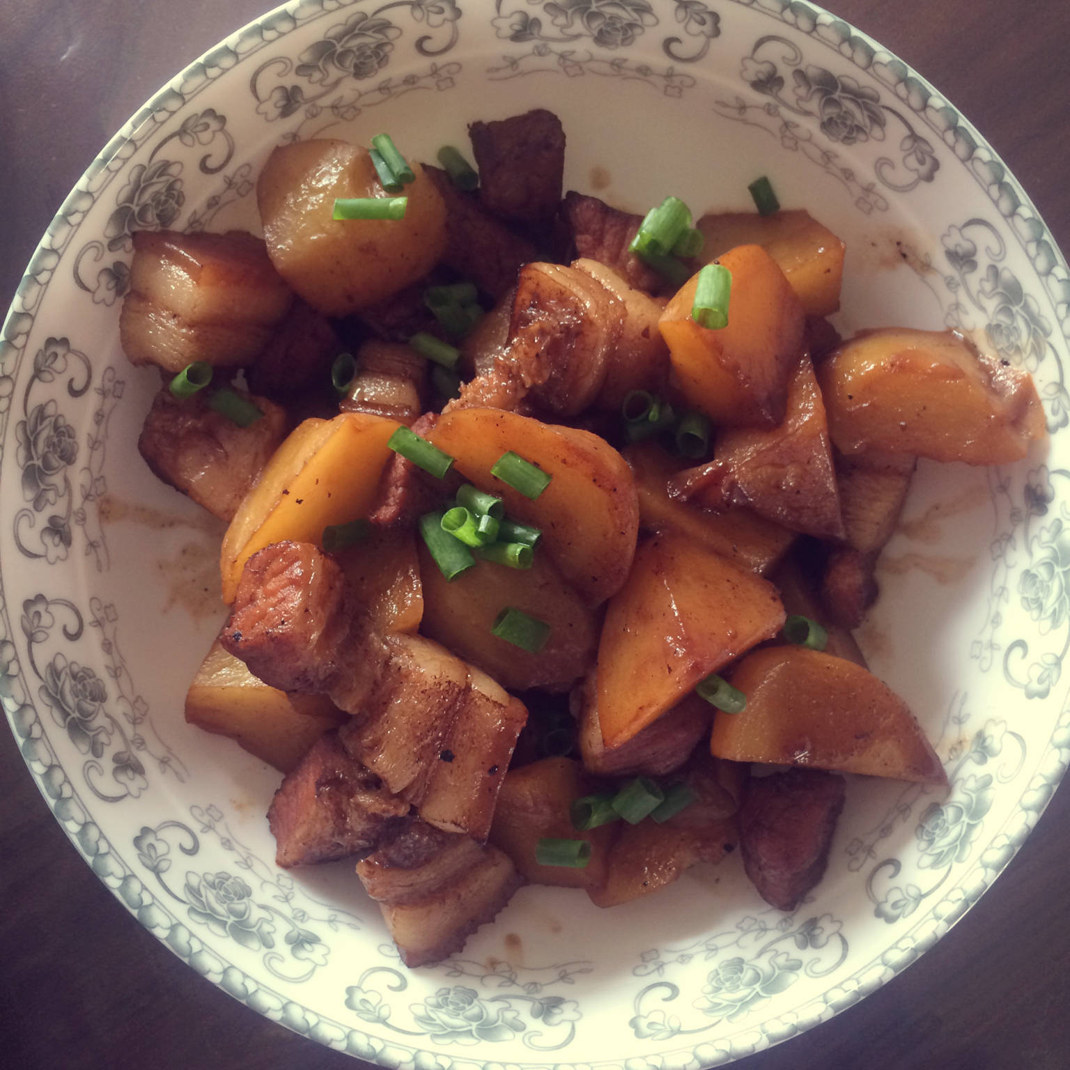 土豆烧肉