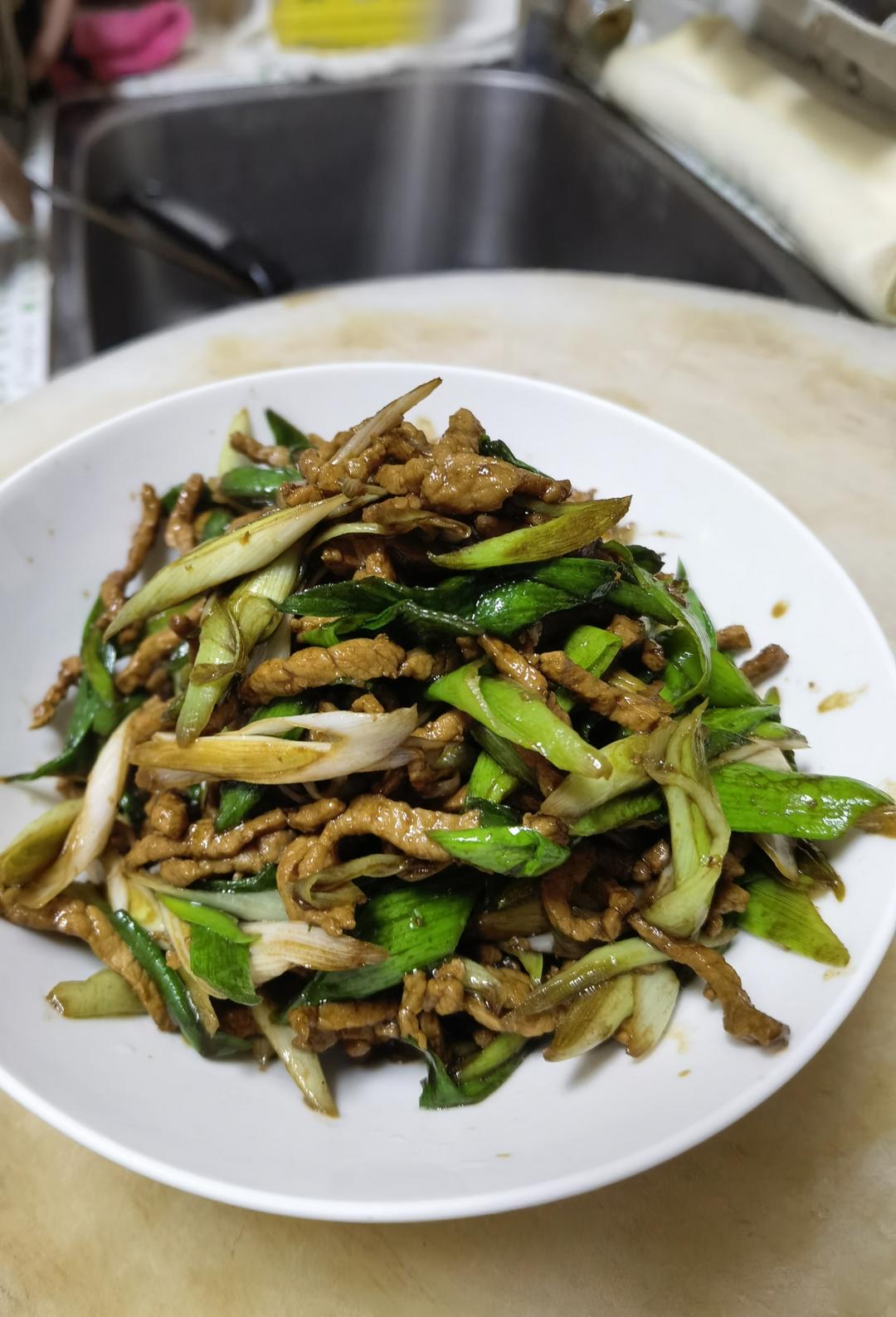 老爹传家菜——家常炒青蒜