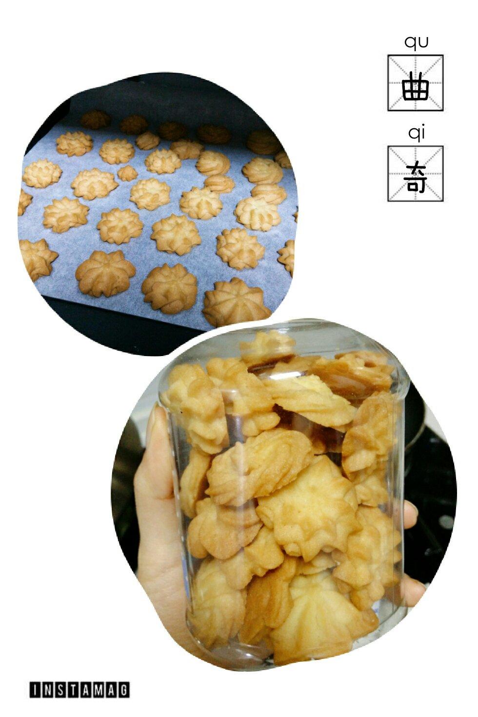零失败花纹超级立体的黄油曲奇
