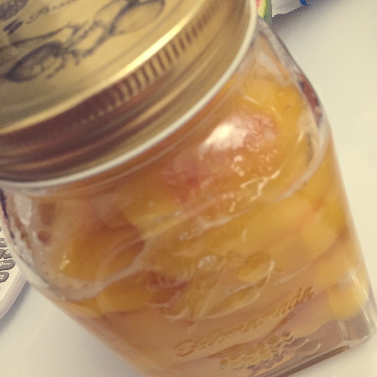 超简单的黄桃罐头