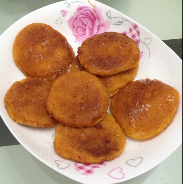 糯米南瓜饼