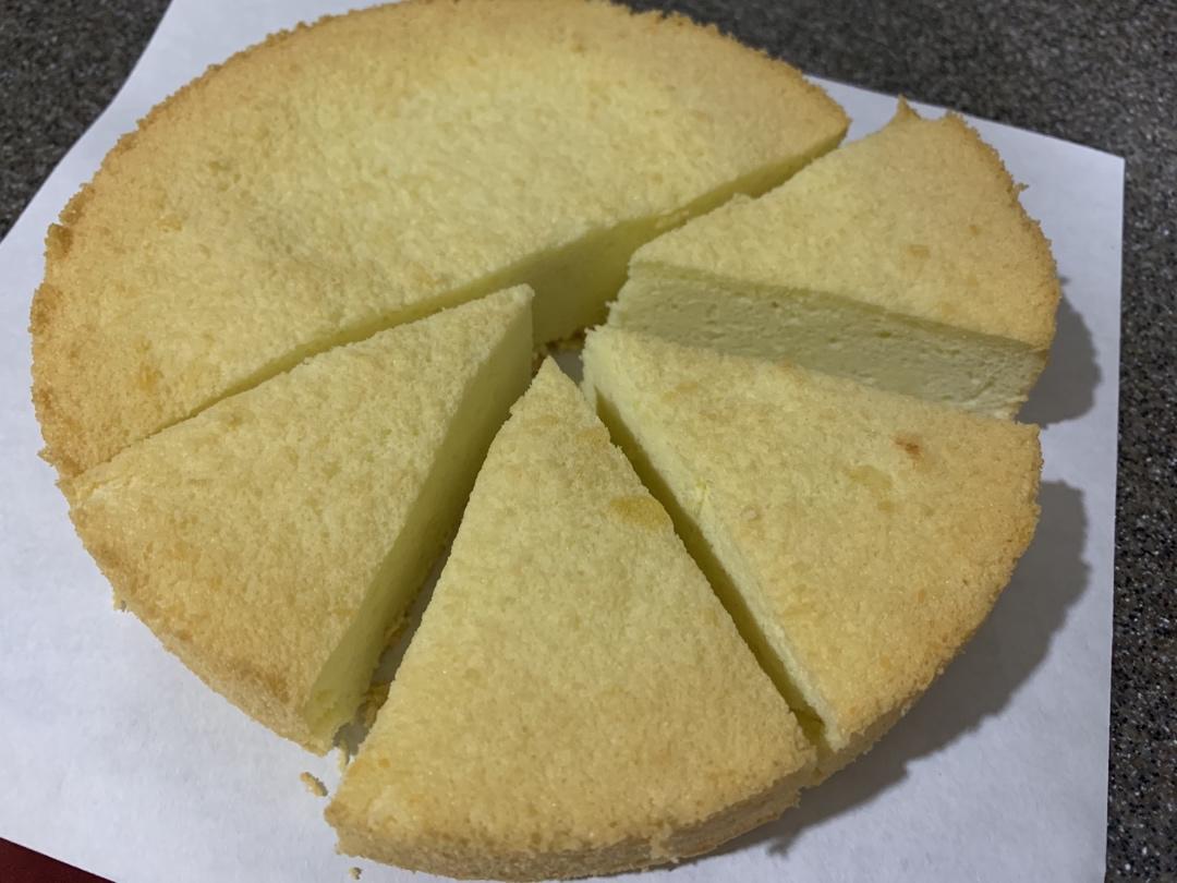 6寸戚风蛋糕