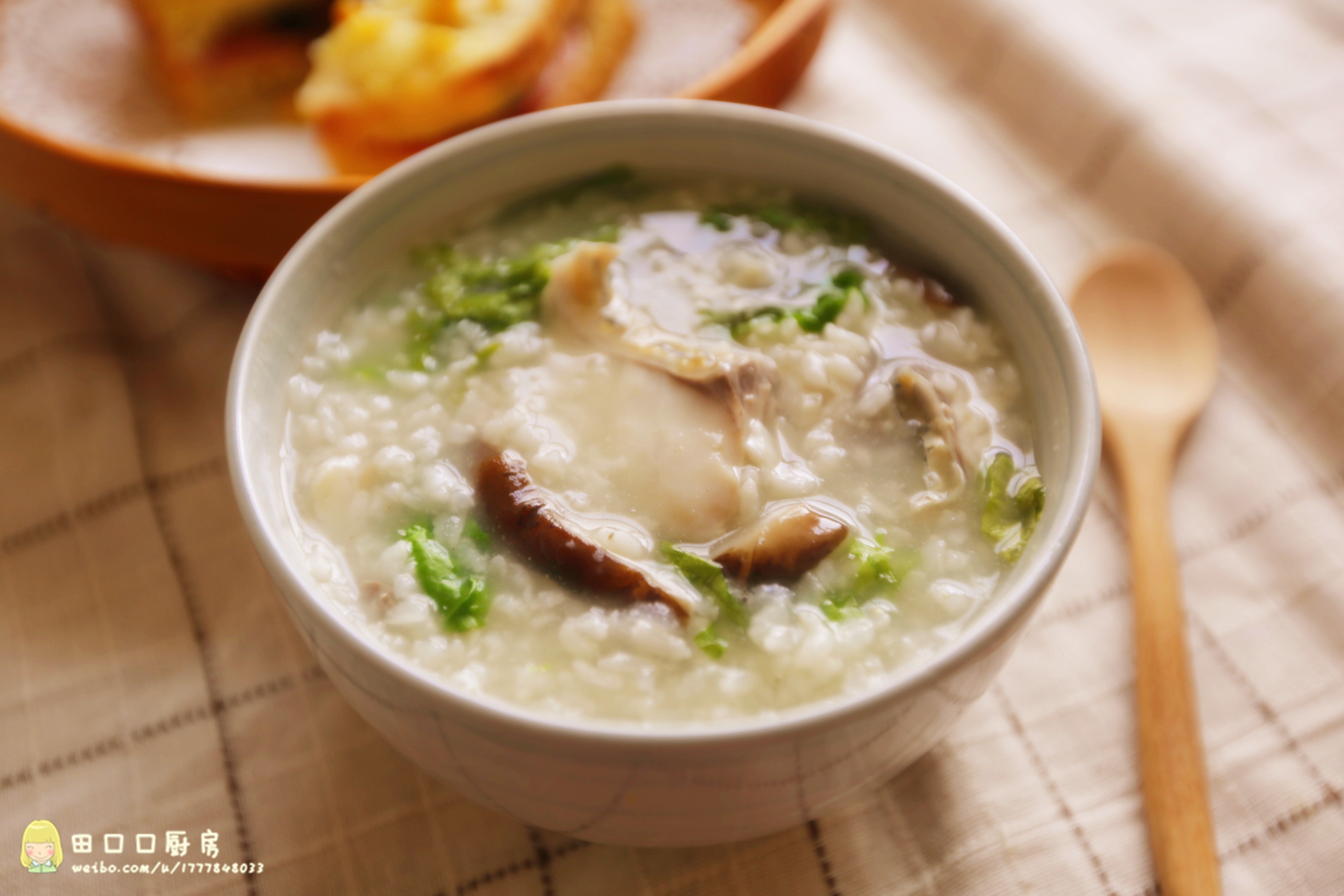 香菇鱼片粥