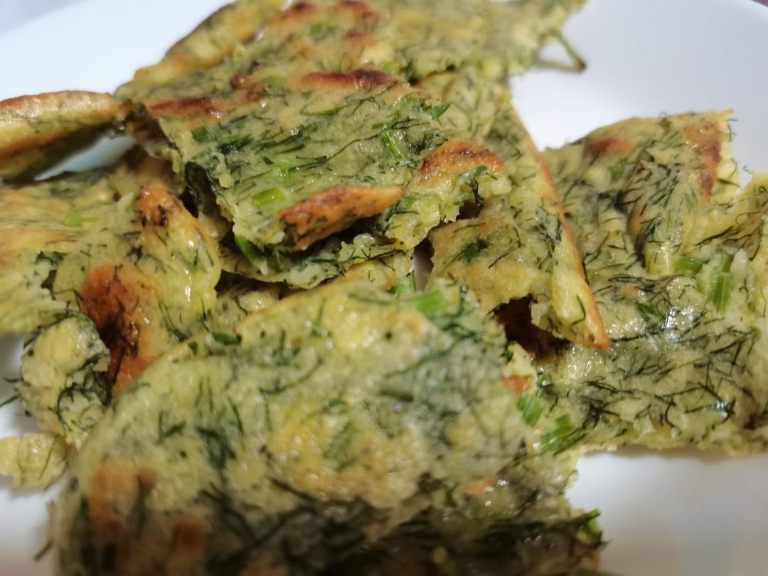 小茴香苗饼早餐