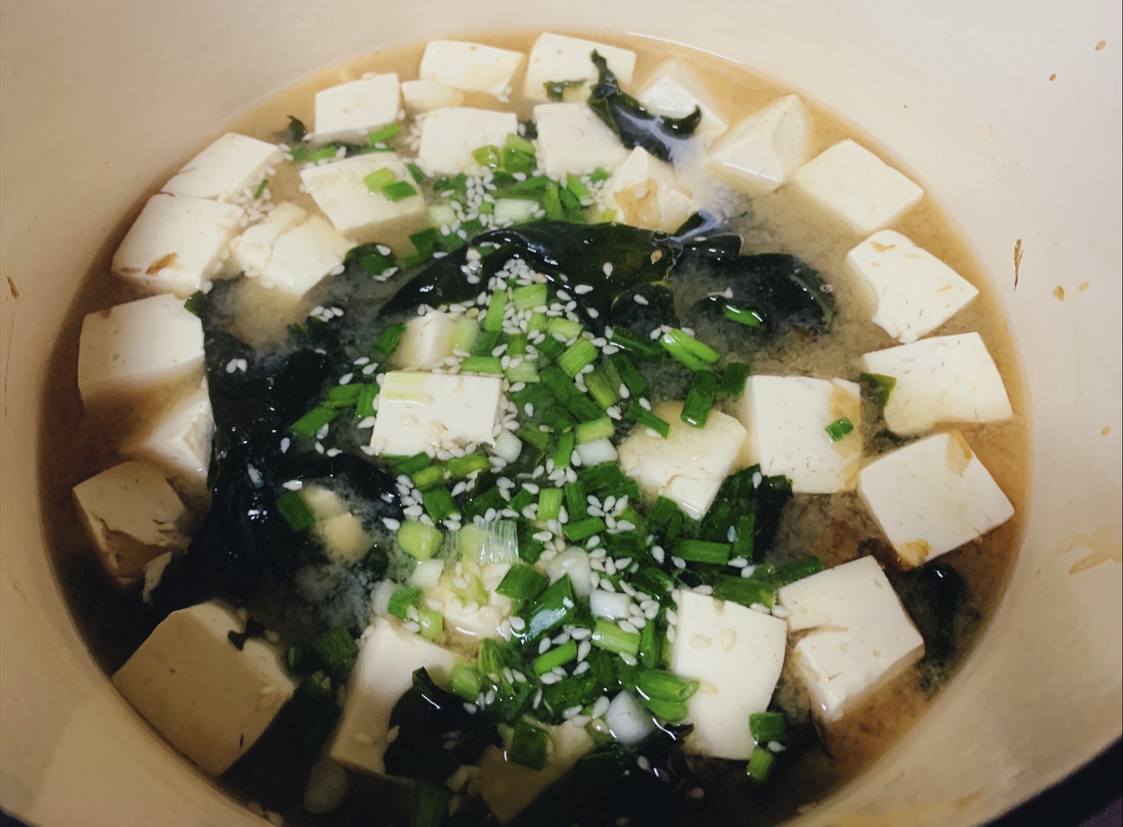 简单暖心-日式味增汤的做法 步骤6
