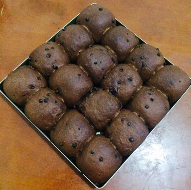 巧克力蔓越梅吐司
