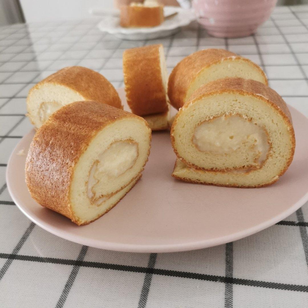 蛋糕卷这样做‼️不掉皮不开裂（小视频食谱）