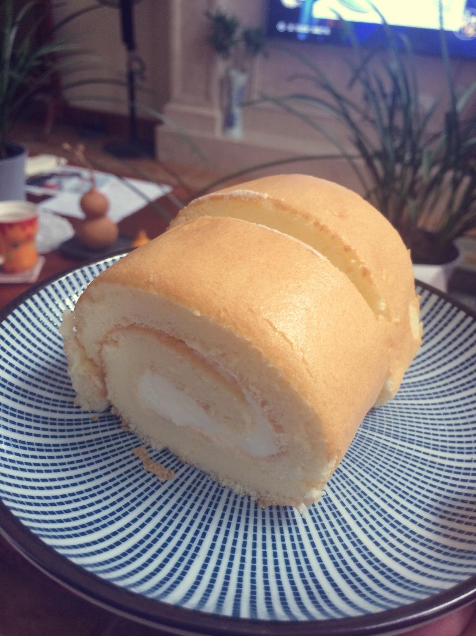 原味蛋糕卷