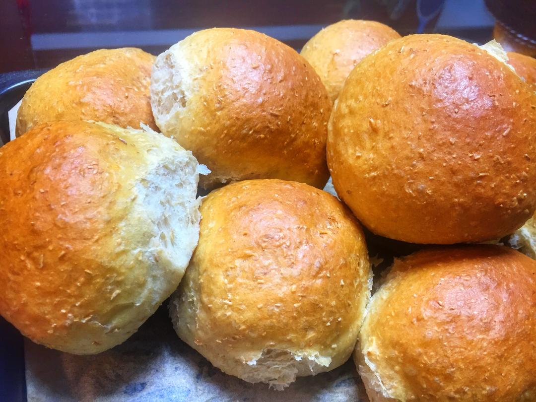 高蛋白全麦面包的做法