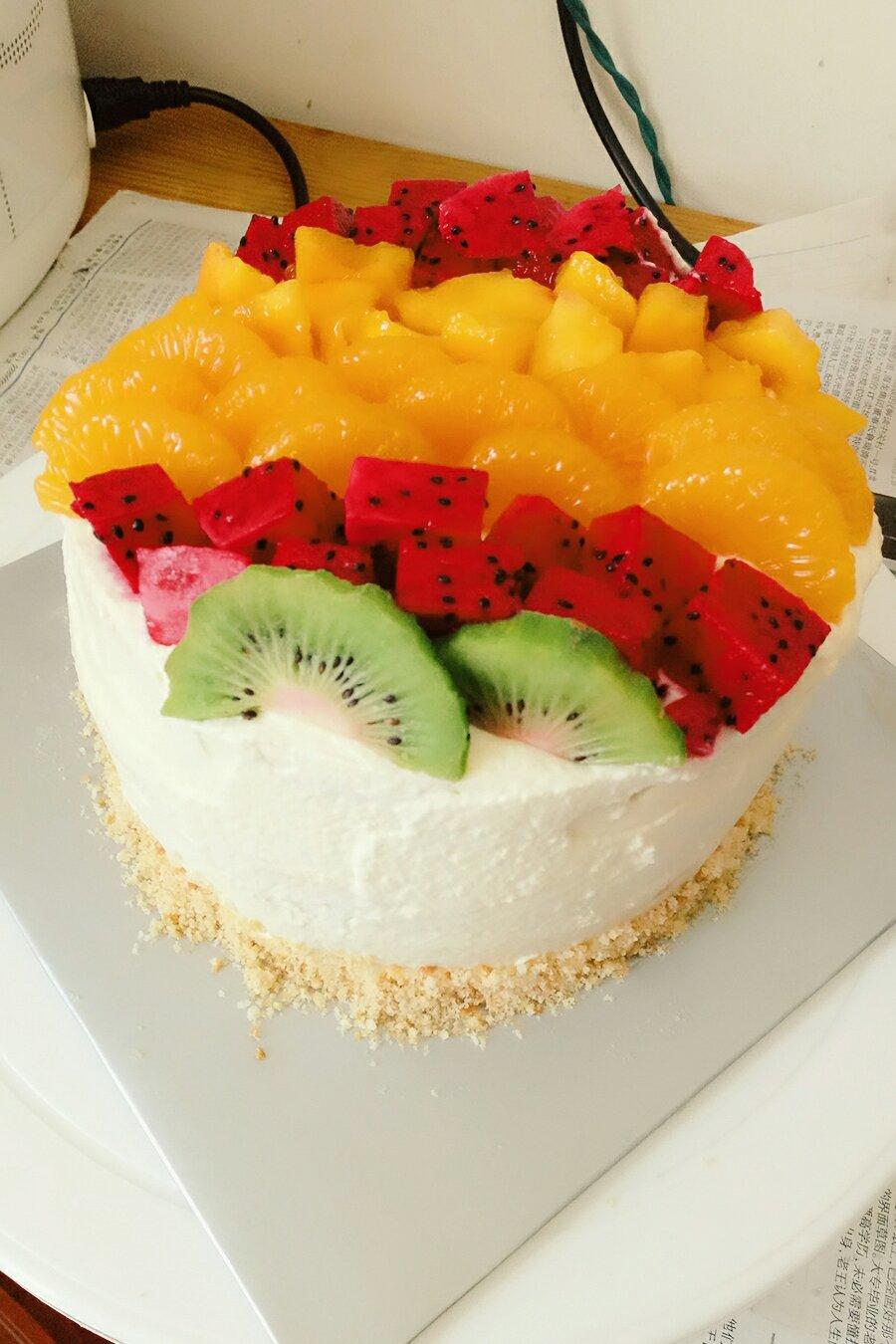 6寸戚风蛋糕（2蛋）