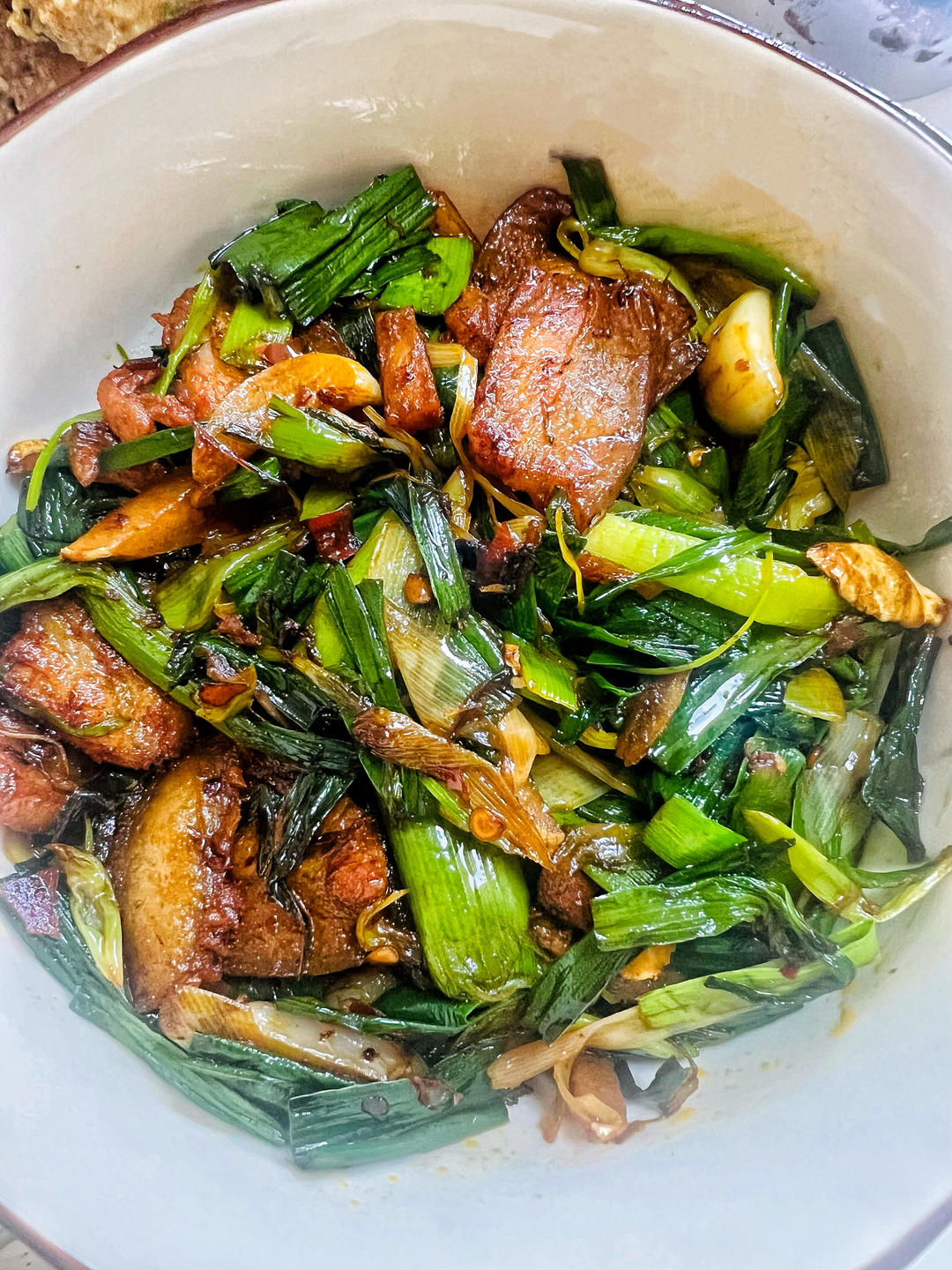 蒜苗回锅肉——经典川菜