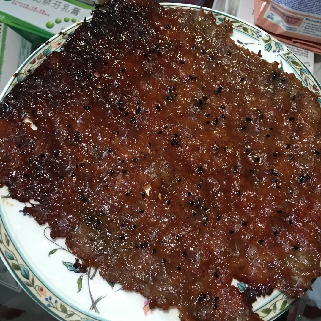 蜜汁猪肉脯