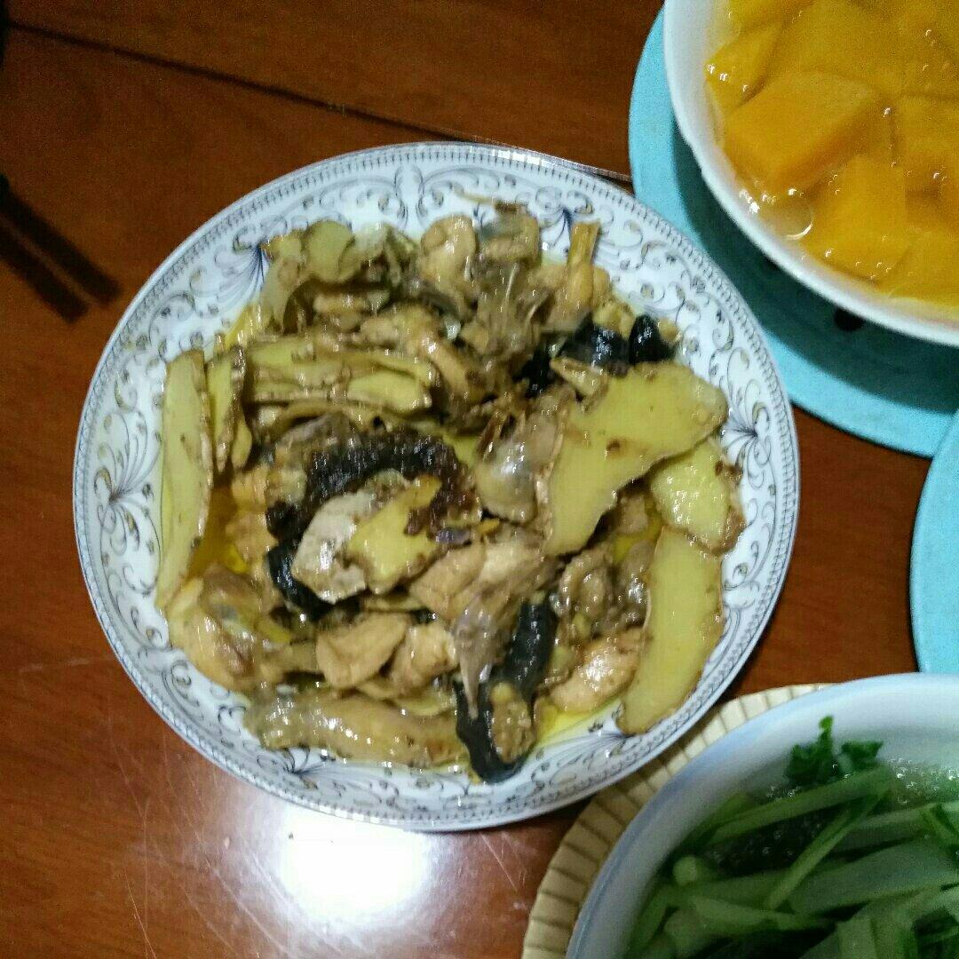 老姜炒鸡