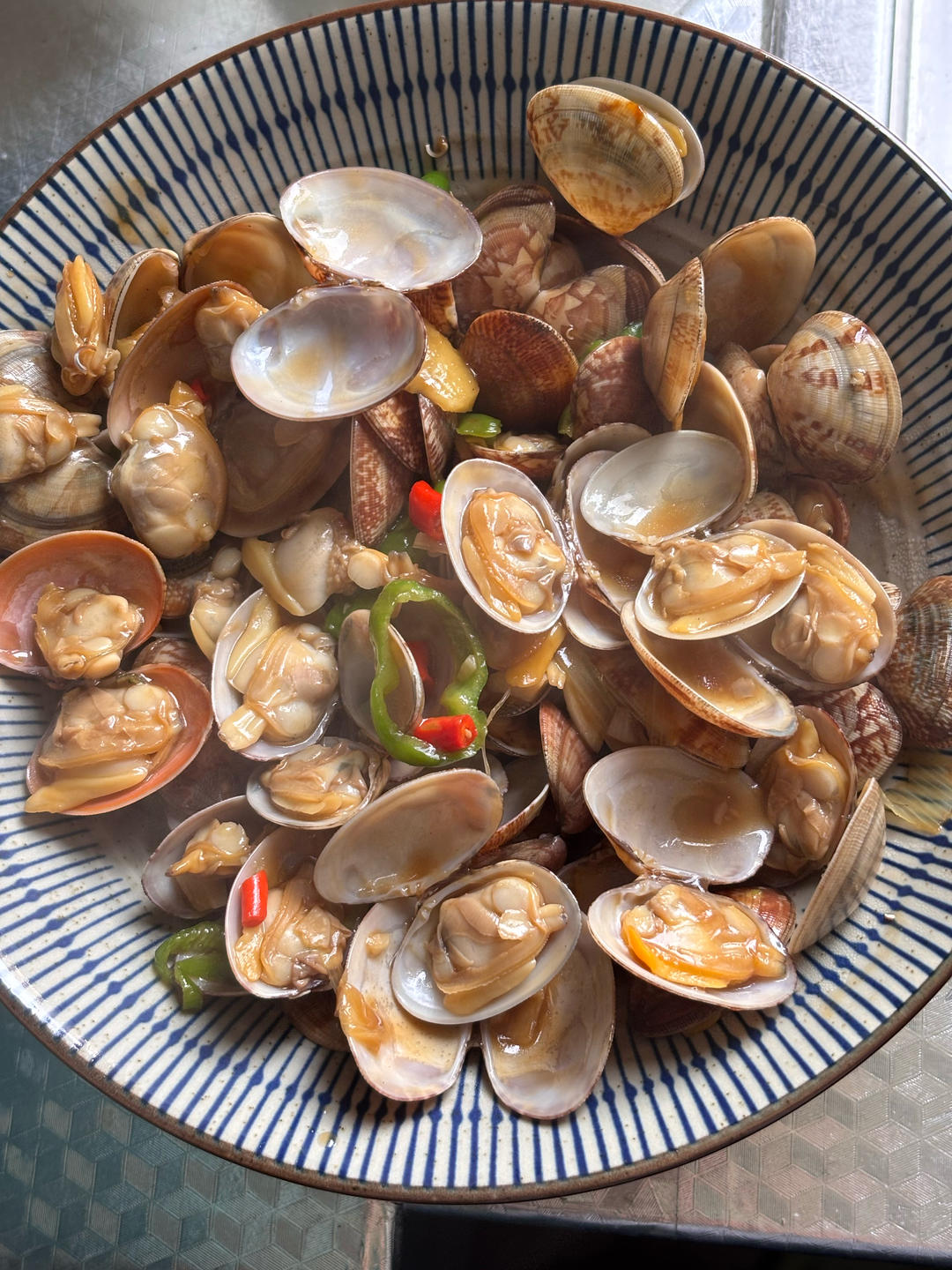 5分钟快手菜❗️秒杀路边摊爆炒花甲～好吃到爆