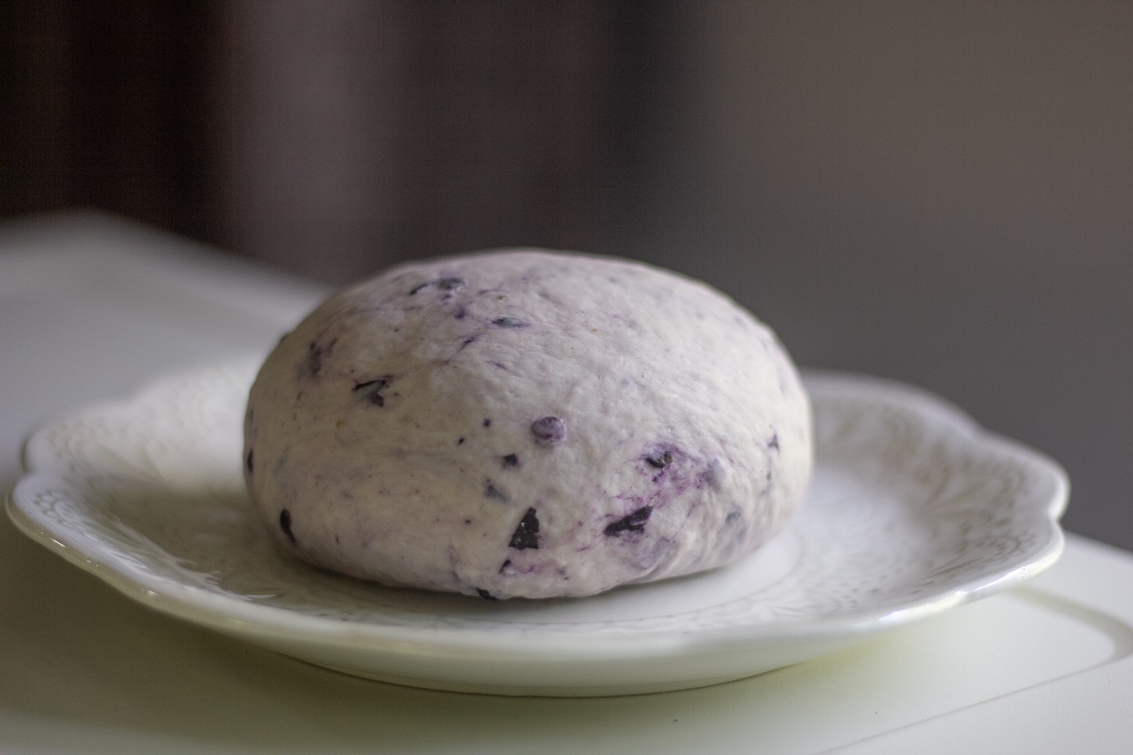 奶香蓝莓乳酪贝果💗新鲜水果香气🥯的做法 步骤2