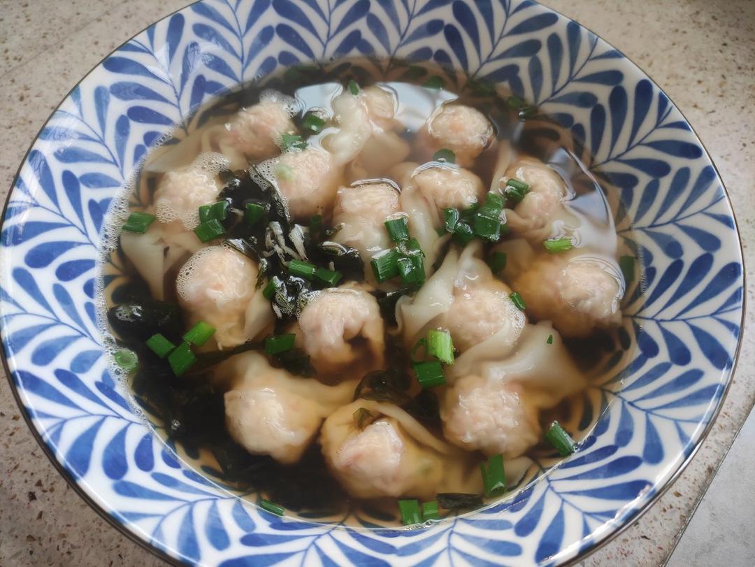 💯汤鲜肉嫩的香菇鸡肉馄饨✅皮薄馅大超好吃
