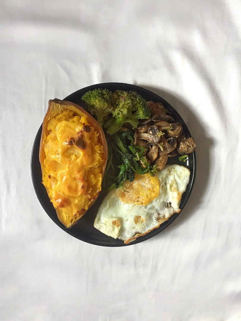 芝士奶油焗红薯