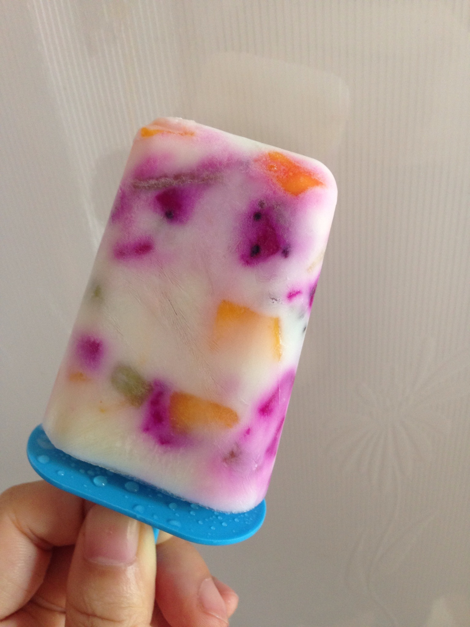 酸奶水果冰棍的做法
