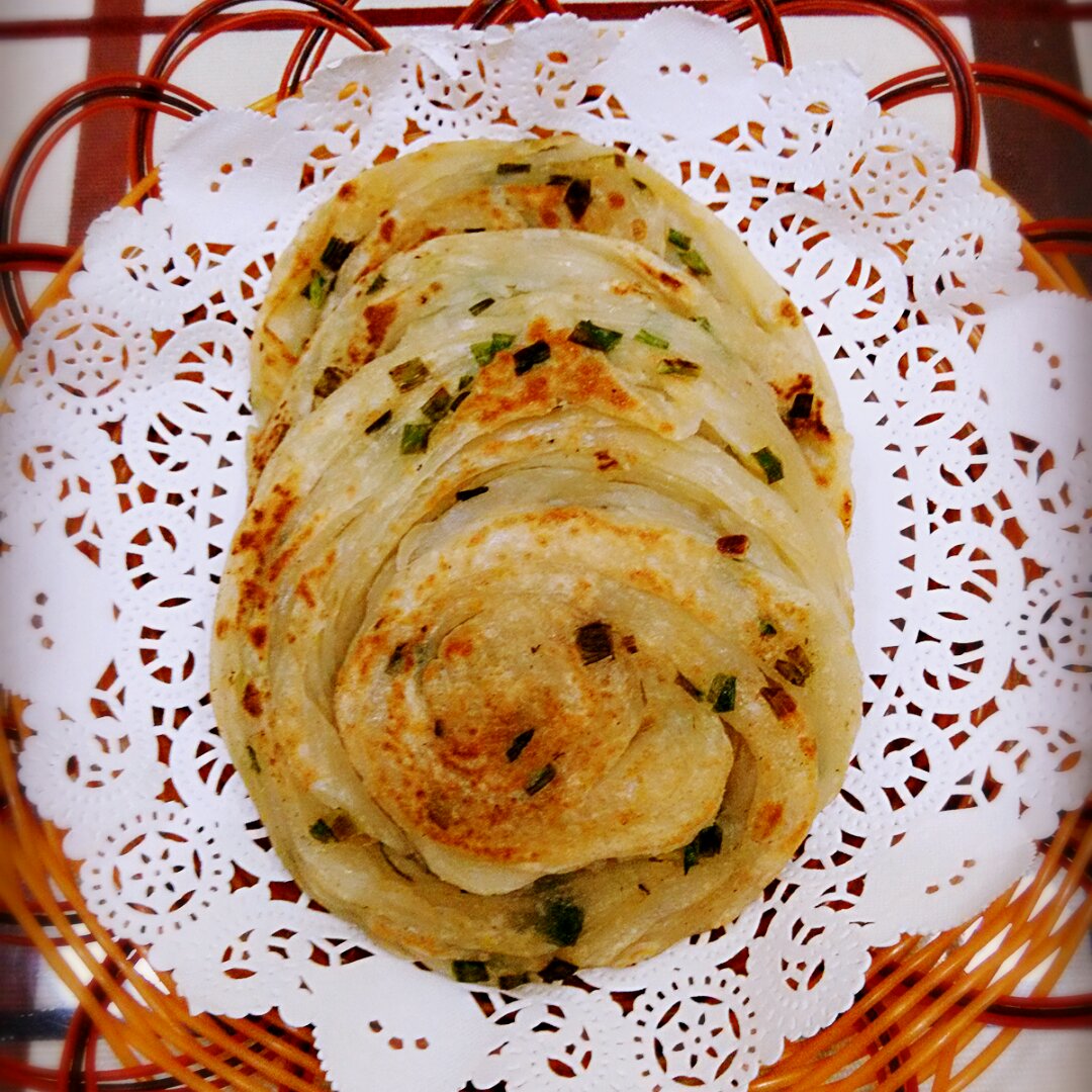 葱花手抓饼