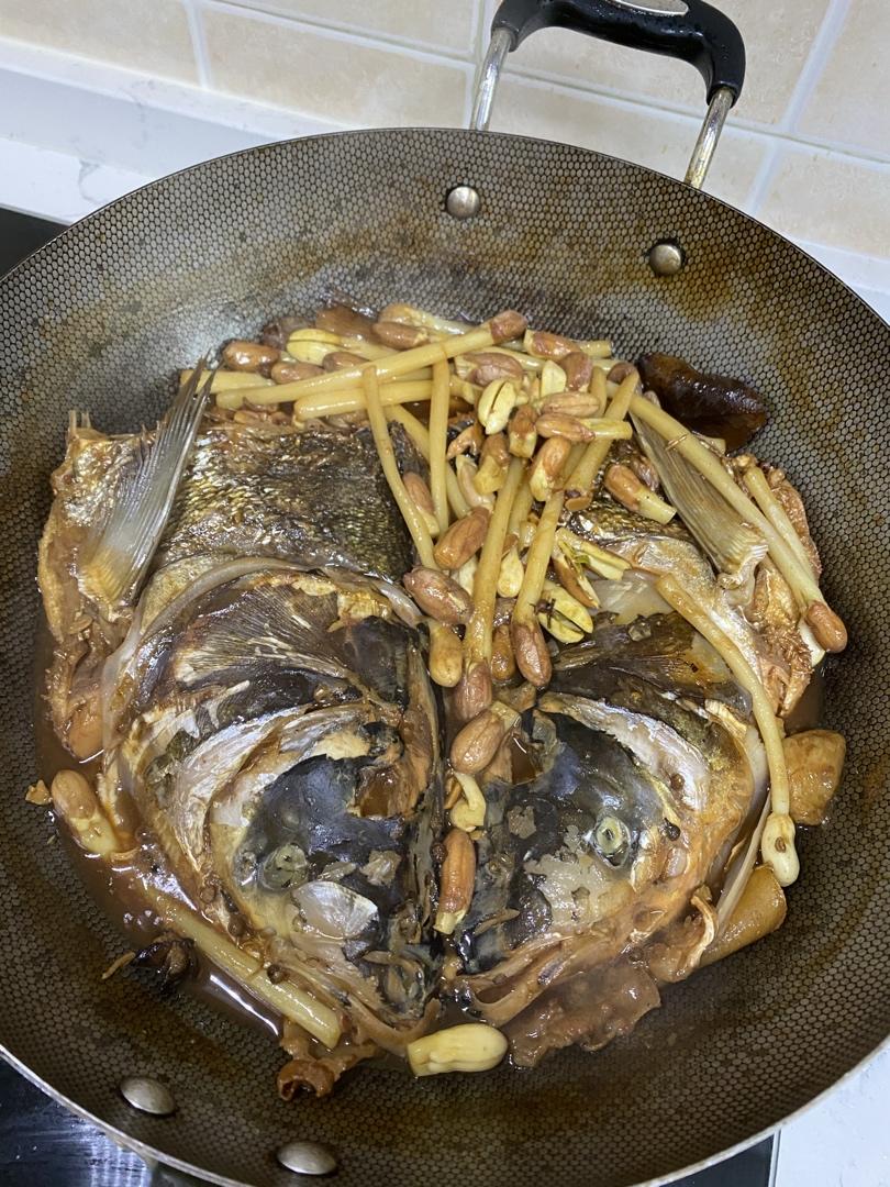 鱼头泡饼 炖鱼头（家庭版旺顺阁）