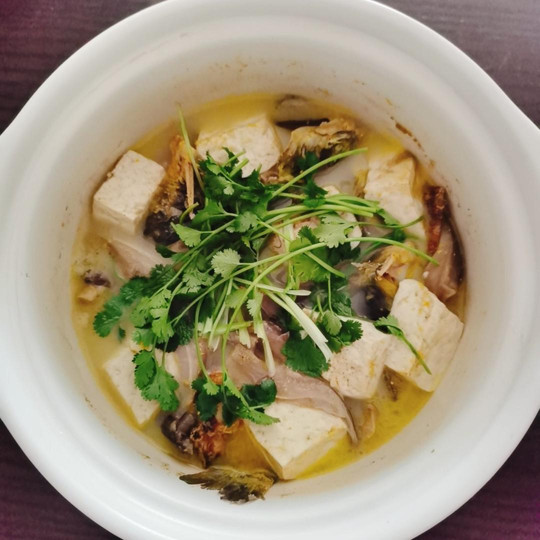 红菇豆腐黄甲鱼汤