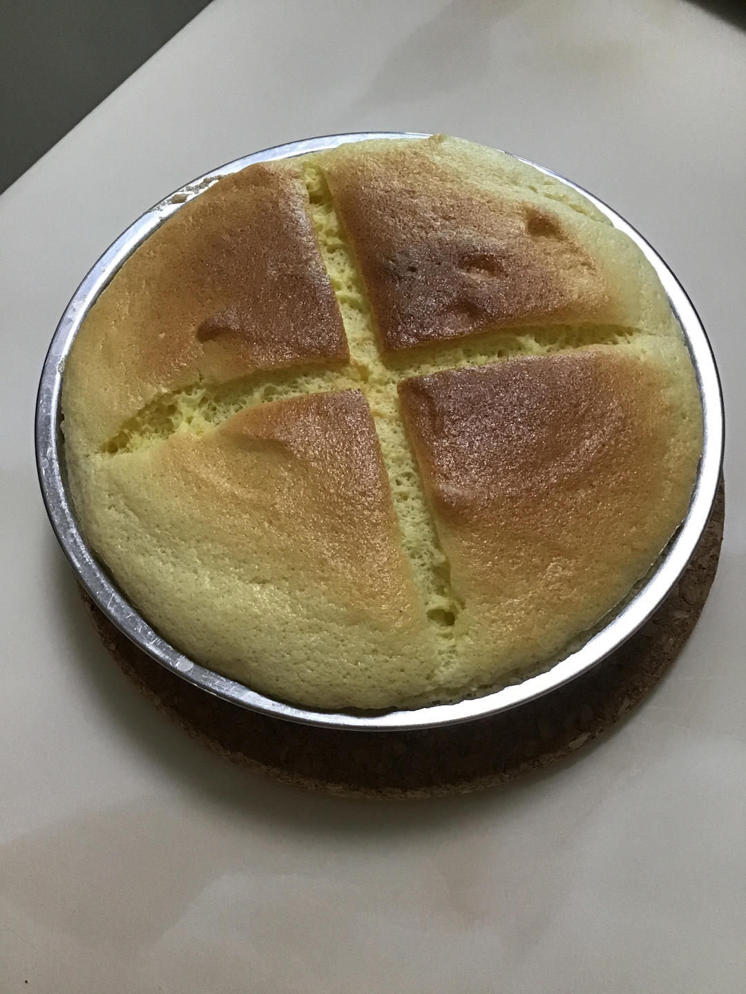 烤舒芙蕾🥞简单方便一次成功～口感绵密好吃😋