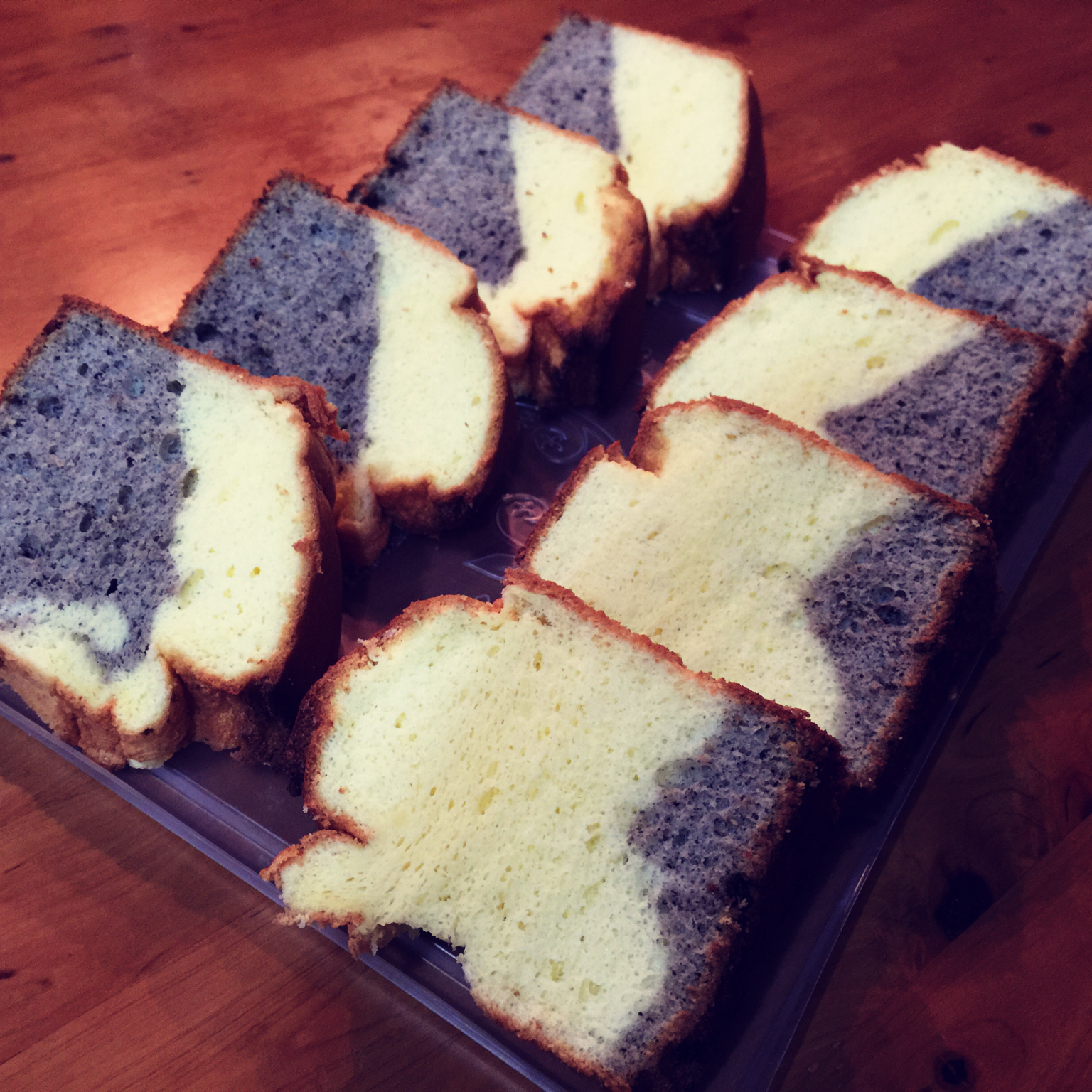 双层黑芝麻酱戚风