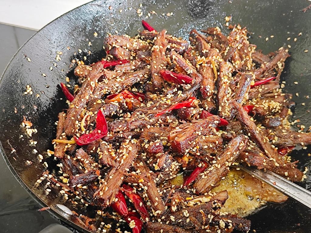 麻辣牛肉干