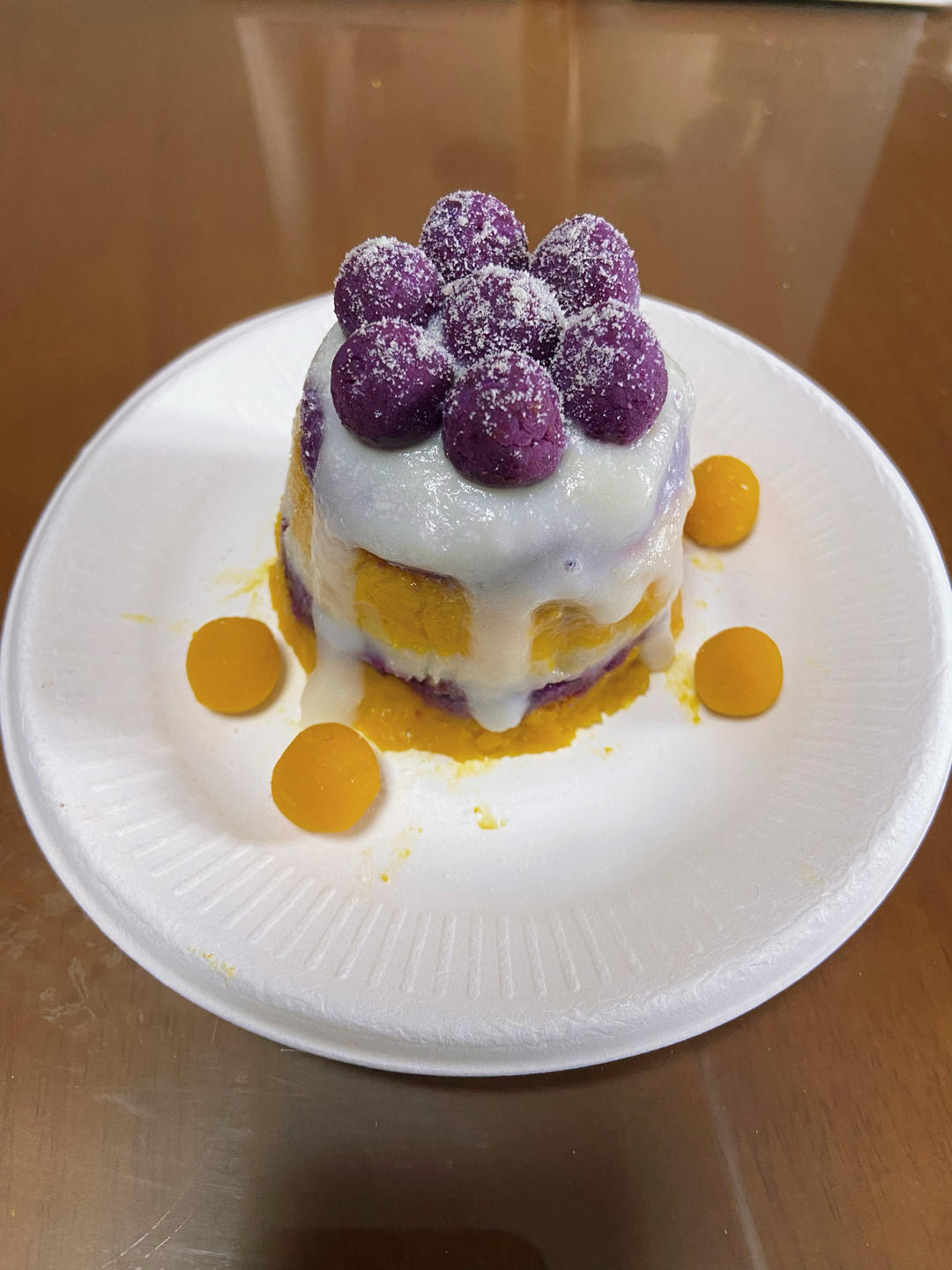 宝宝辅食 | 1周岁伪生日蛋糕之薯泥塔