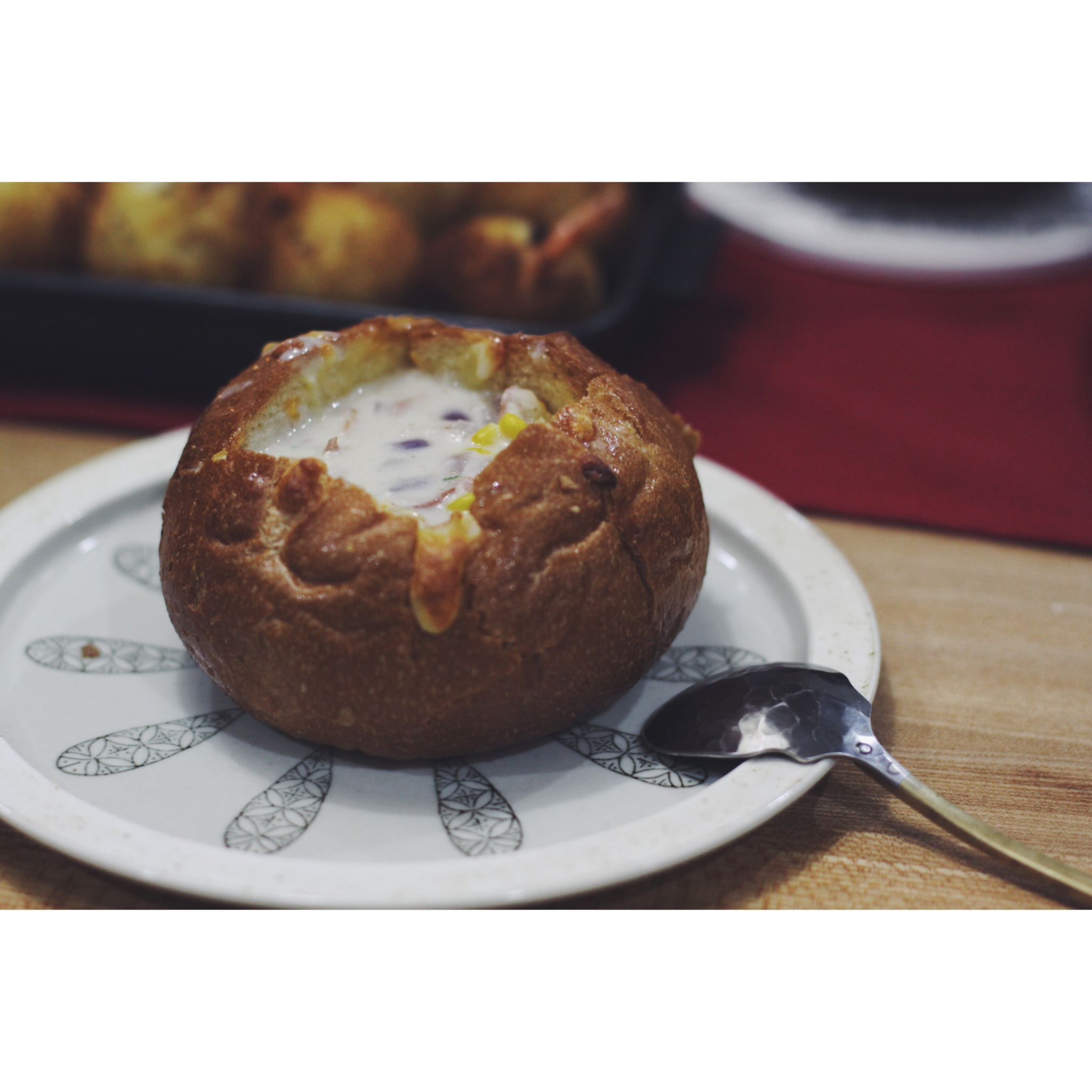 蛤蜊奶油浓汤 -Clam Chowder Bowl