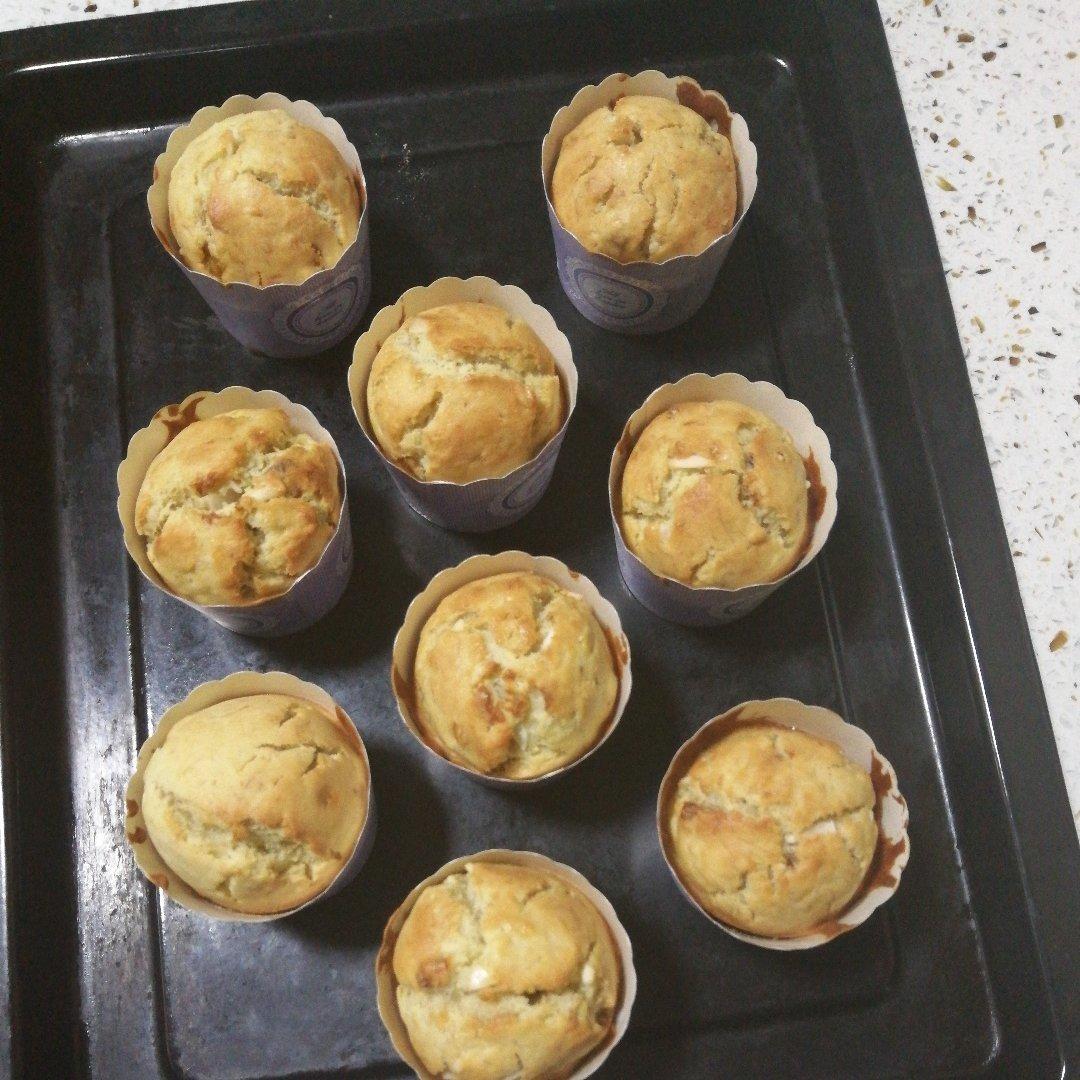 少女心的香蕉蔓越莓玛芬