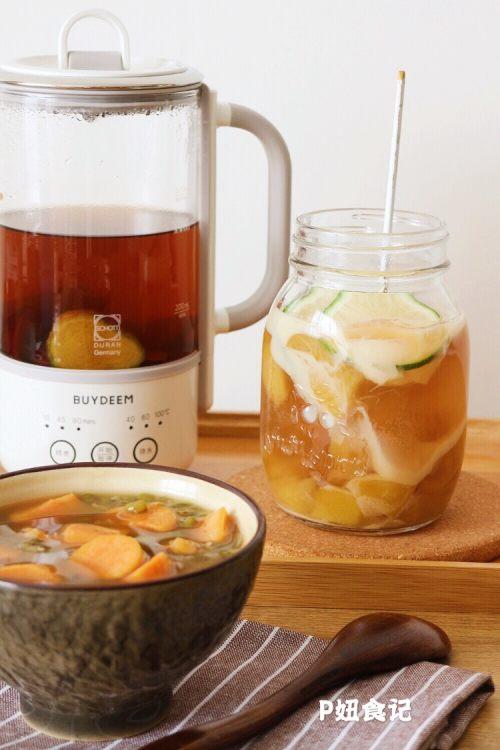 绿豆红薯糖水【8月北鼎养生壶食谱】的做法