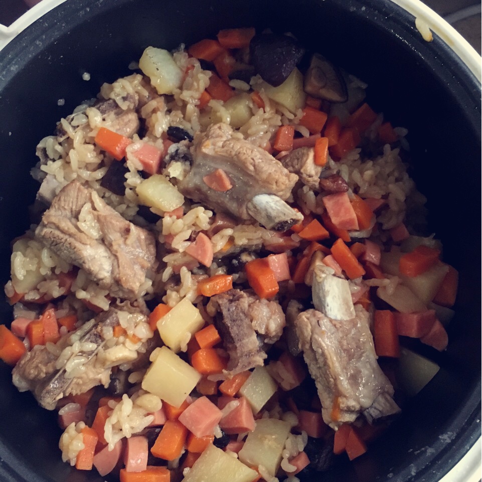 香菇排骨饭
