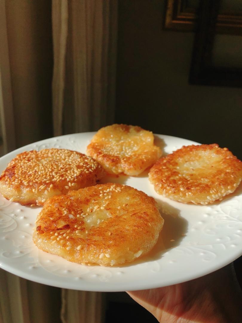 快手苹果糯米饼