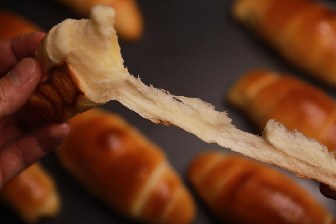 纯奶手撕吐司的做法 步骤1