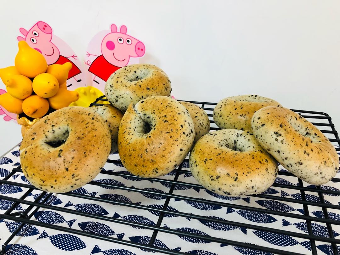 芝麻贝果（咸）