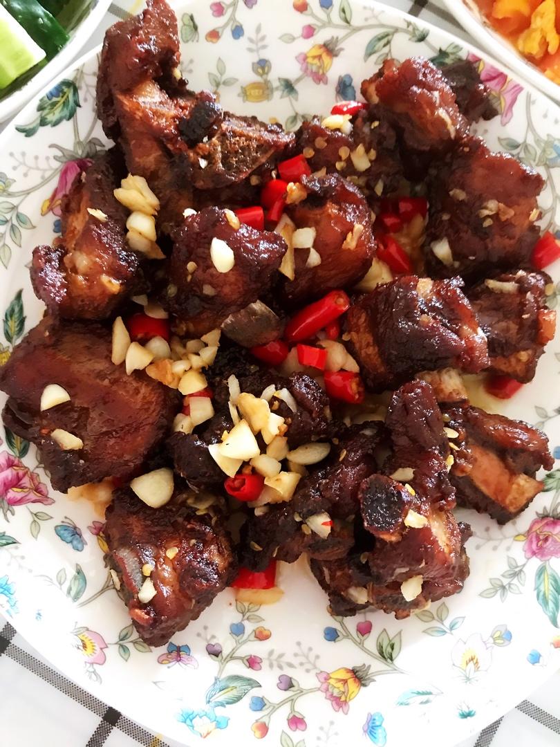 堂妈小厨——蒜香排骨