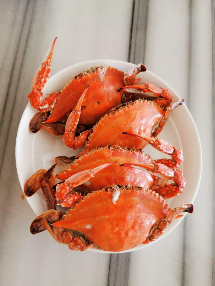清蒸梭子蟹