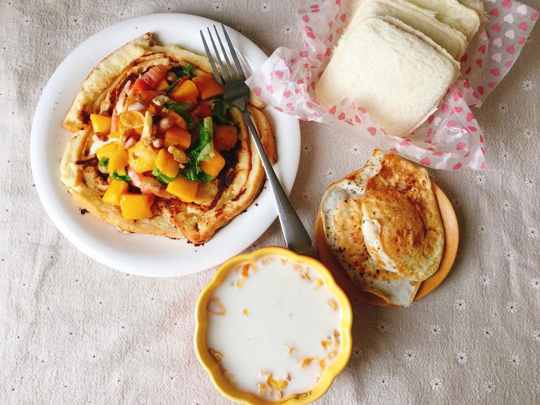 每天，叫醒我的是早餐