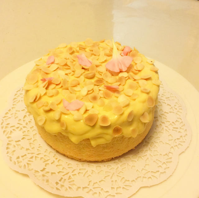 香草雪崩爆浆蛋糕