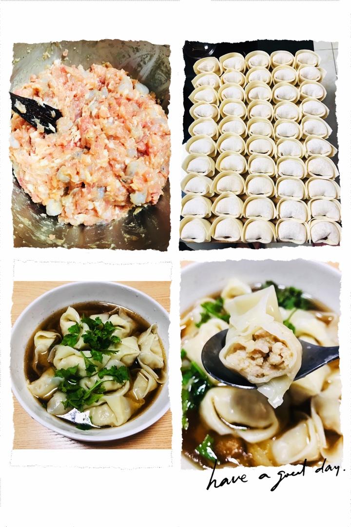 【麻辣拌馄饨×油煎馄饨】