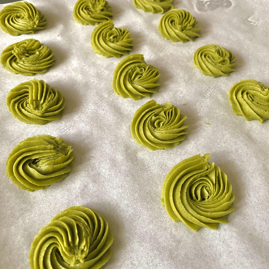 零失败❗️酥到掉渣的三色曲奇