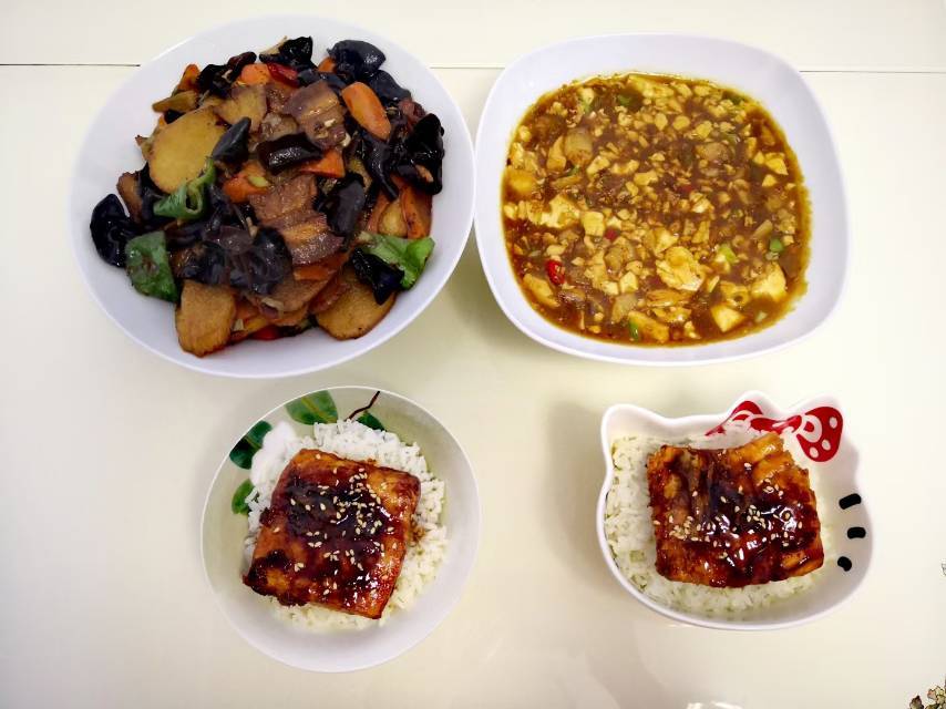 中式照烧三文鱼，即使全熟也好吃【喃猫料理日常】