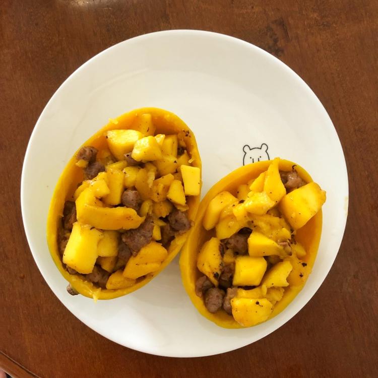 芒果牛肉粒