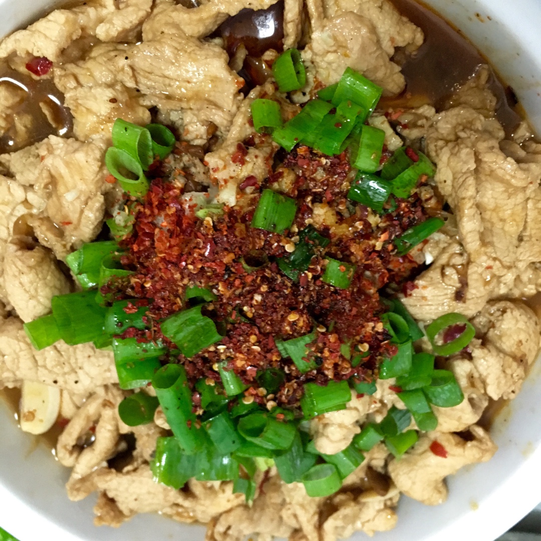 水煮肉片 Sichuan Boiled Spicy Pork