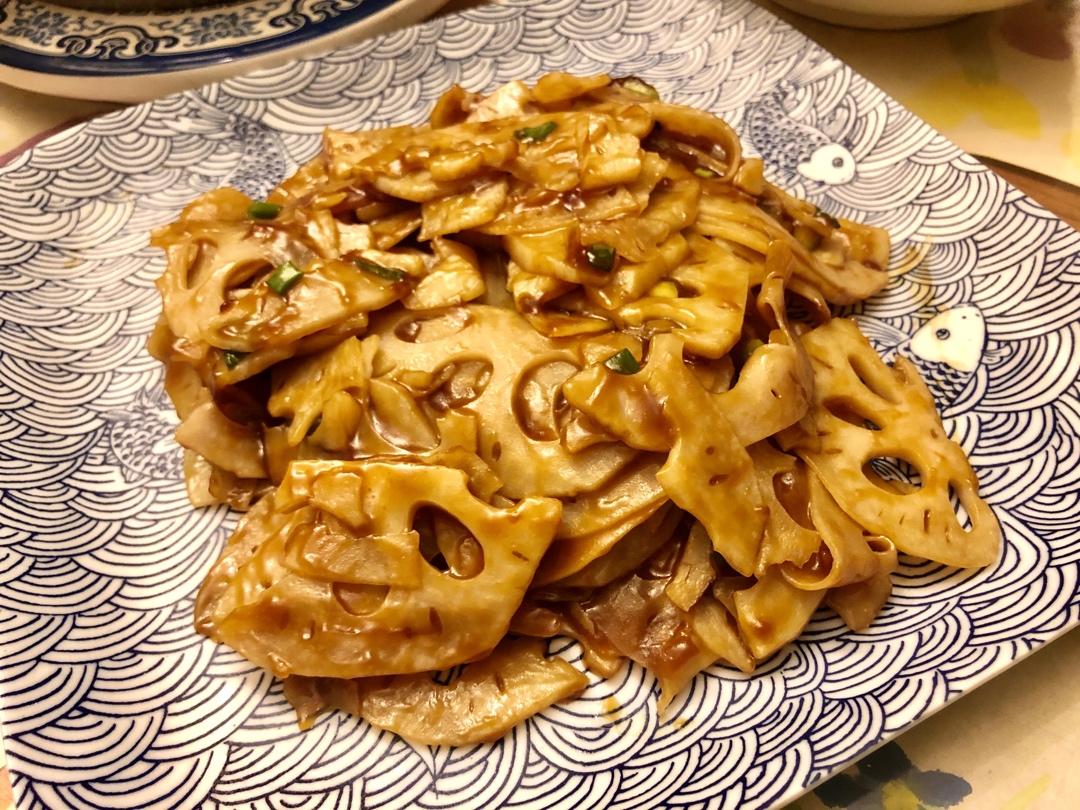 酸甜开胃的糖醋藕片