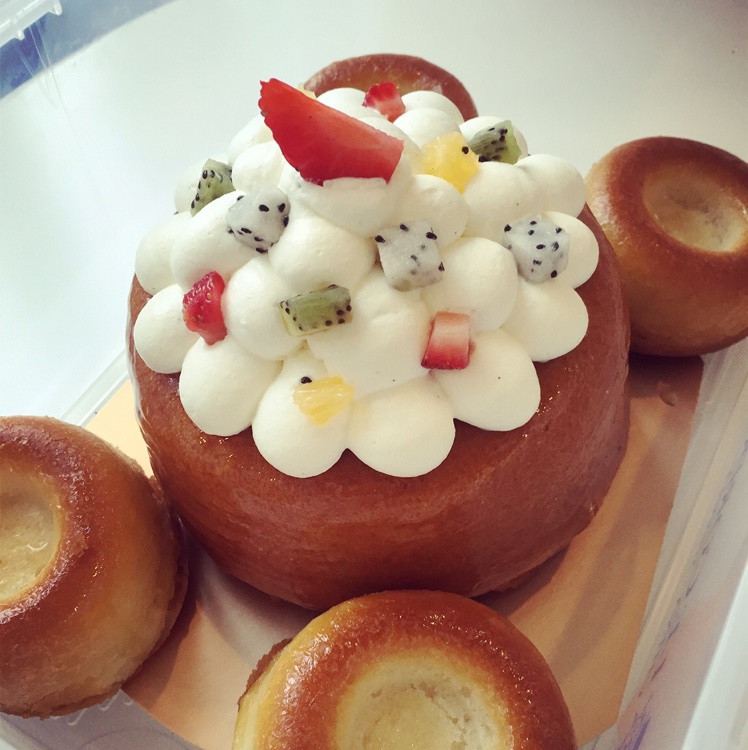 朗姆酒香蕉戚风<Rum&Banana Chiffon Cake>