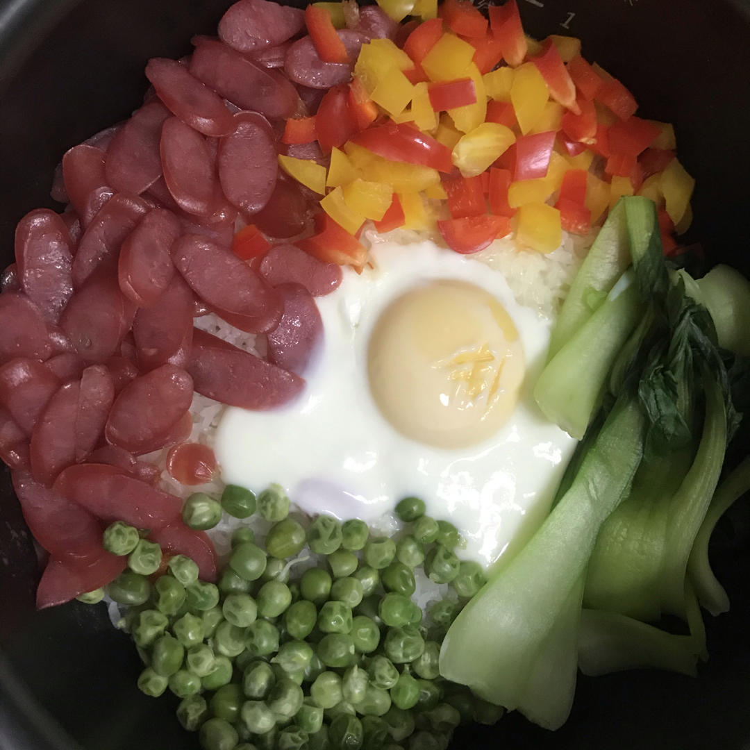 林先森厨房·广式腊肠煲仔饭（电饭锅版）💕